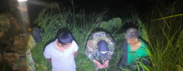 FELCN aprehende a cuatro sujetos con 49 kilos de marihuana en frontera con Brasil