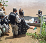 Marinos rescatan el cuerpo sin vida de persona reportada como desaparecida