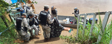 Marinos rescatan el cuerpo sin vida de persona reportada como desaparecida