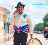 Presidente Luis Arce inaugura moderna estación radio base en Quillacas