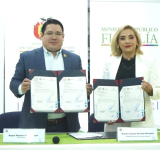 Firman contrato de comodato para fortalecer lucha contra delitos aduaneros