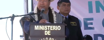 Arce: Gobierno cumple su palabra de industrializar Oruro, y demuestra eficiencia y voluntad política