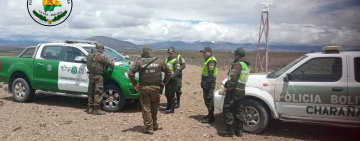 Policías y Carabineros refuerzan el control en frontera Bolivia-Chile