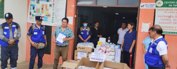 Gobierno entrega ayuda humanitaria en Tipuani a favor de damnificados