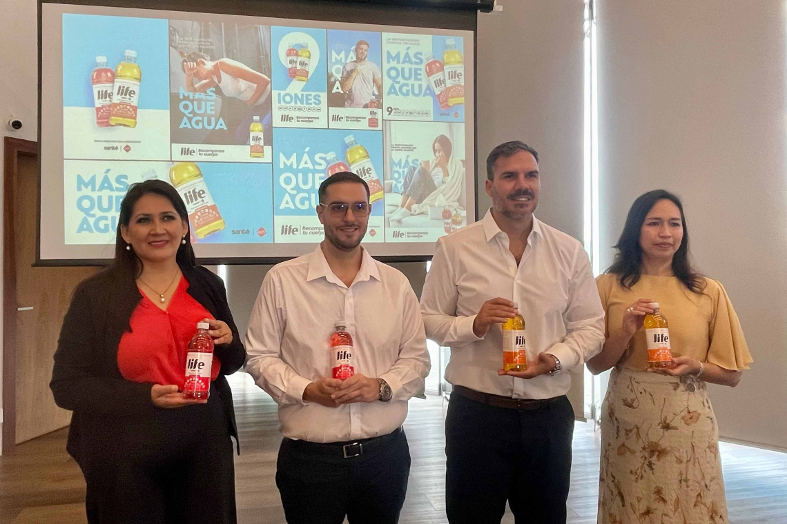 Droguería INTI y Santé lanzan “Life”: la nueva bebida de rehidratación para el bienestar de los bolivianos