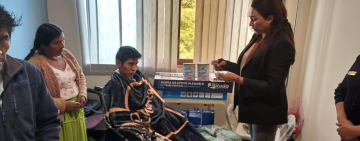 Ministerio de Defensa brinda ayuda solidaria al reservista John Jairo Cuellar