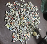 En cárcel de San Pedro hallan 382 sobres de cocaína tipo boticario 