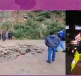 Restringen viajes a Cochabamba por deslizamientos en Llavini