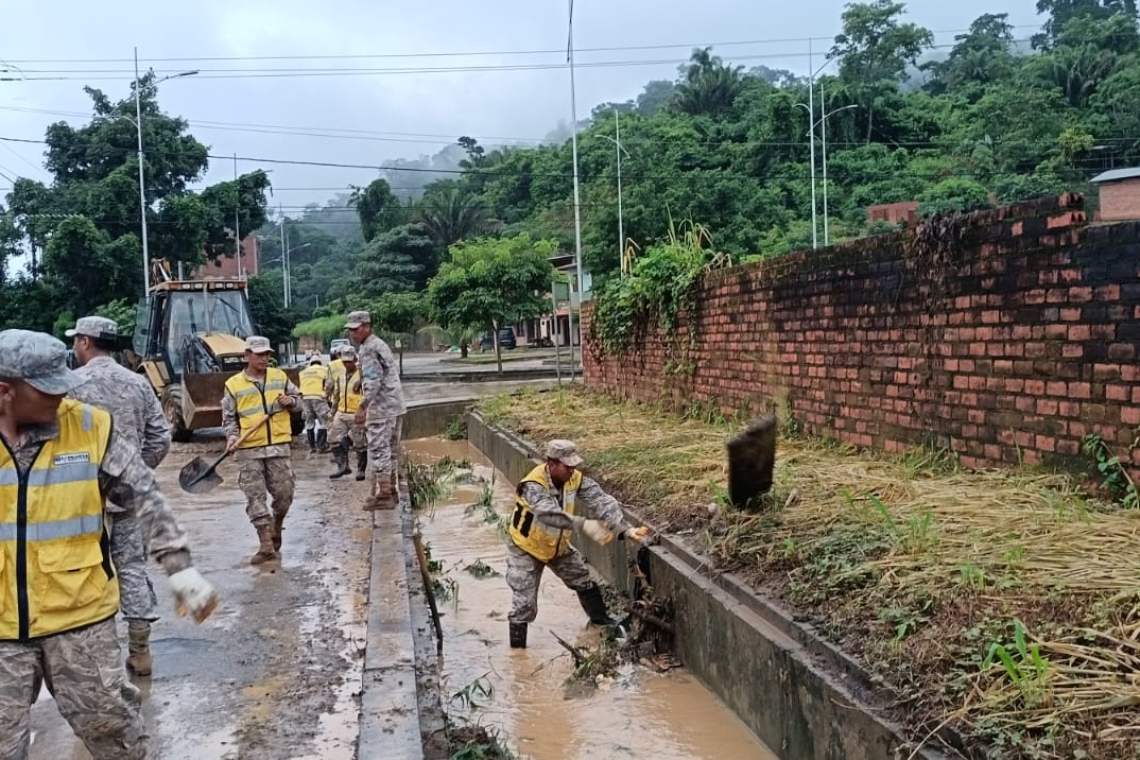 Armada refuerza prevención y atención en Rurrenabaque y San Buenaventura