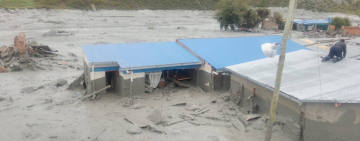 Colapso de la laguna Kenko deja al 80% de viviendas y cultivos bajo el lodo en Andavilque