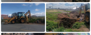 Zanjas en mantenimiento para evitar contrabando hacia el Perú