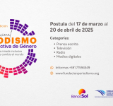 Lanzan convocatoria del Premio Nacional de Periodismo 2025 para promover la igualdad y el empoderamiento económico de las mujeres
