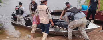 𝐀𝐫𝐦𝐚𝐝𝐚 𝐫𝐞𝐬𝐜𝐚𝐭𝐚 𝐜𝐮𝐞𝐫𝐩𝐨 𝐝𝐞 𝐡𝐨𝐦𝐛𝐫𝐞 𝐞𝐧 𝐫𝐢́𝐨 𝐑𝐚𝐩𝐮𝐥𝐨, 𝐁𝐞𝐧𝐢