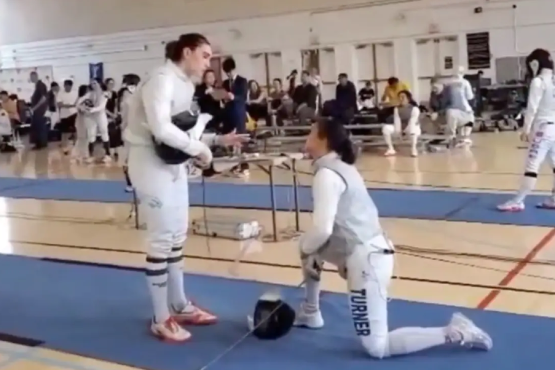 Una esgrimista se niega a pelear contra una mujer transgénero