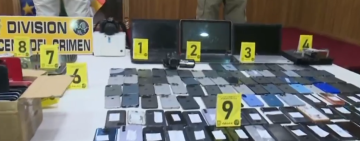 Secuestran 278 celulares, laptops y cámaras fotográficas en una vivienda de El Alto