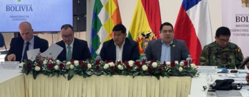 Bolivia y Chile fortalecen cooperación en la lucha contra el narcotráfico y delitos conexos