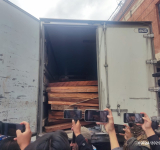 Desarticulan red de tráfico de madera ilegal en furgones frigoríficos de carne