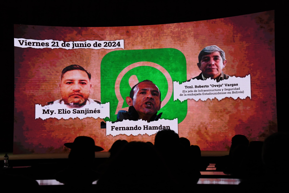 Documental devela planificación del golpe de Estado, contactos con un exfuncionario de la embajada de EEUU y un diputado de Creemos