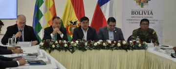 Bolivia y Chile sellan 16 compromisos para fortalecer la lucha antidroga 