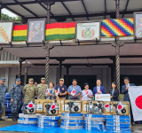 Japón y Chile entregan ayuda humanitaria para enfrentar crisis climática 