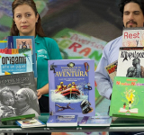 Instalan Feria del Libro con un sector para lectura en la Terminal de Buses de La Paz