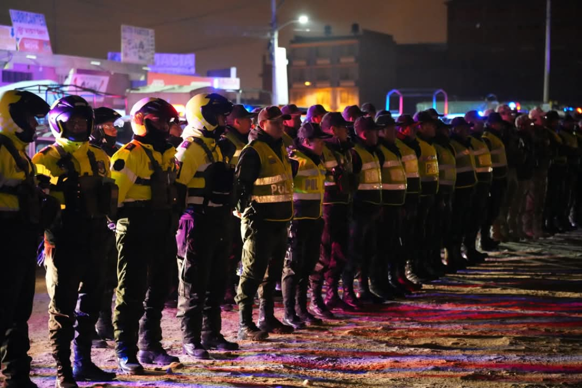 En marcha ofensiva para repeler al crimen en la ciudad de El Alto