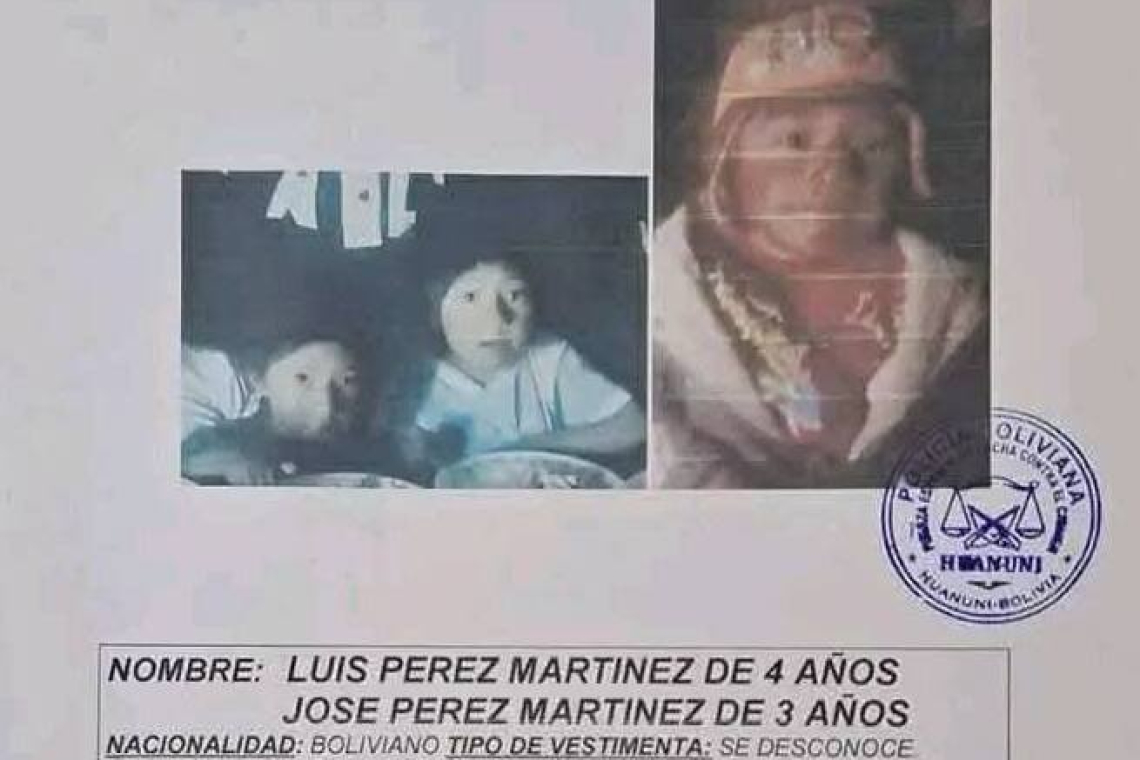 Hallan sin vida a dos niños reportados como desaparecidos en Huanuni