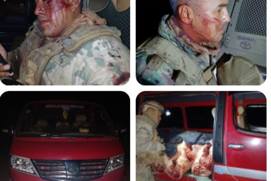 El crimen organizado del contrabando atenta contra la vida de militares