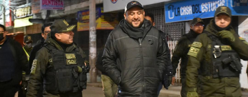 Gobierno vigoriza control policial para repeler la delincuencia en El Alto