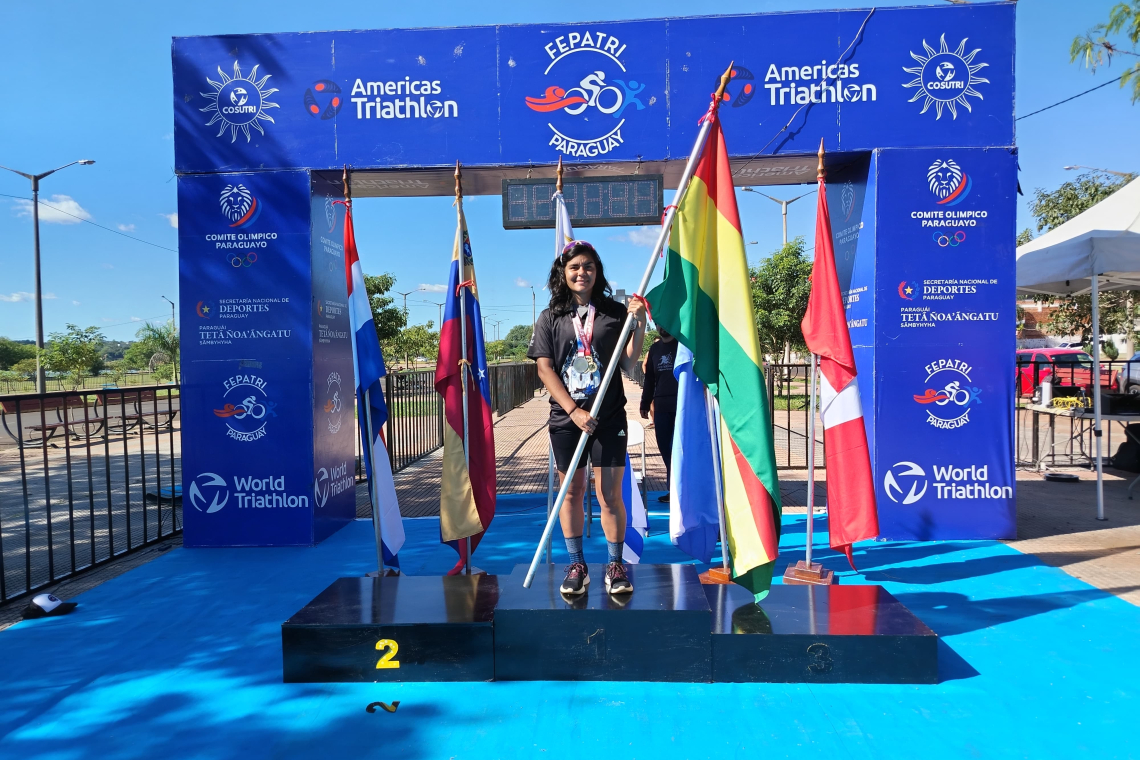 Del coma al podio: la Triatleta Marjin Soto gana oro en Paraguay