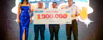 Pobladora de Riberalta gana un millón de bolivianos de ENTEL