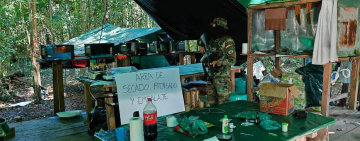 En Villa Tunari incautan 190,7 kilos de clorhidrato e incineran laboratorio