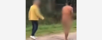 "No vas a robar nunca más": vecinos frustran hurto y obligan al ladrón a caminar desnudo 