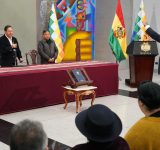 Roberto Ríos asume como ministro de Gobierno