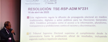 Reglamento limita tiempo de propaganda electoral y transmisión de proclamación de candidatos