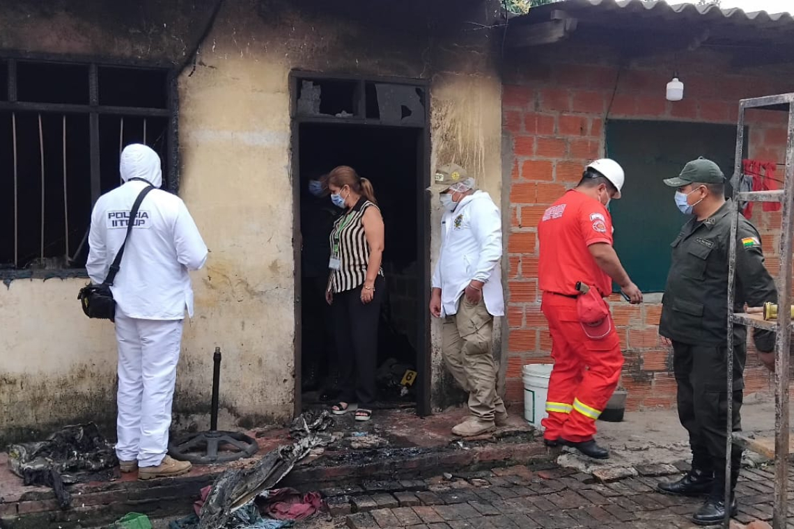 Corto circuito habría provocado el incendio en el que murieron padre e hijo
