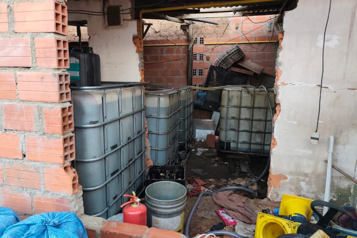 Incautan 7000 litros de combustibles en intervención policial