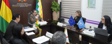 Fiscalía fortalece ayuda internacional técnico con la UNODC y FIAP