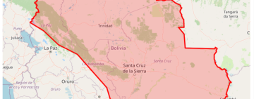 Activan alerta Roja por ingreso de frente frío que afectará a 6 departamentos y pronostican heladas en los valles