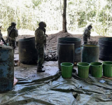 Desmantelan 11 factorías y se incauta 254 kilos de sustancias controladas