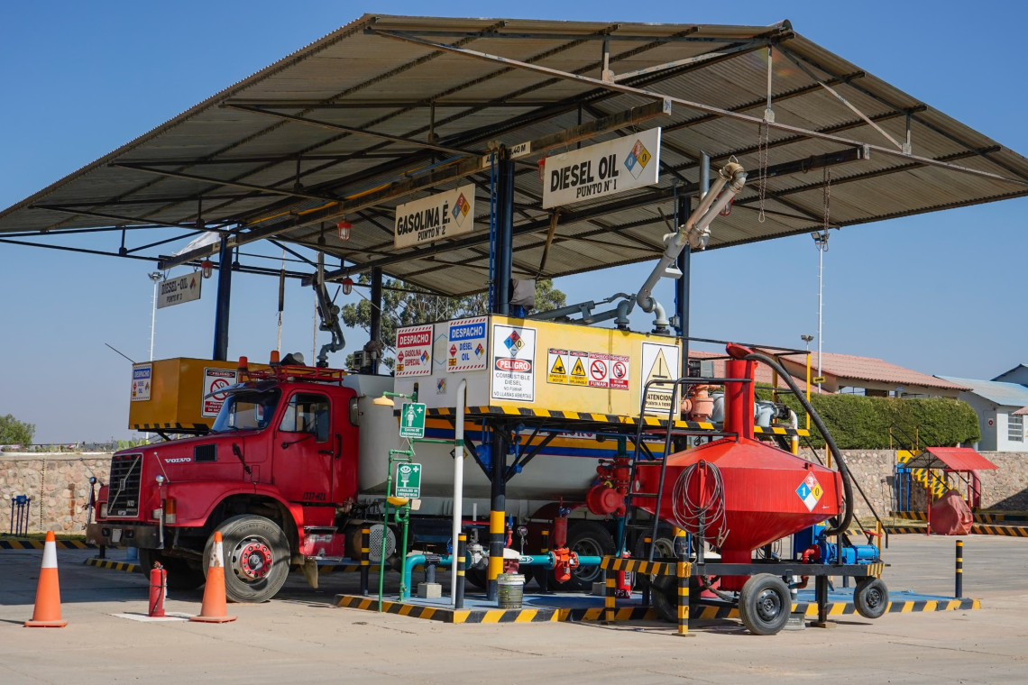 YPFB despachó más de 56,7 millones de litros de combustibles a surtidores de Chuquisaca