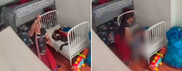 Niñera golpea brutalmente a niños y se disfraza para asustarlos en Nueva York