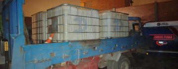 En El Alto hallan acopio de carburantes y comisan dos cisternas con 44.000 litros de Diésel Óil