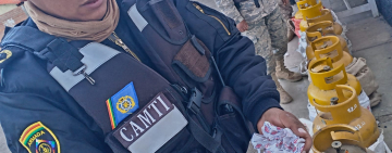 Navales frustran contrabando a la inversa de GLP y aceite valuado en Bs8.100