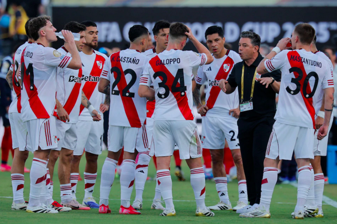 River Plate empató 0-0 con Monterrey y definirá ante Inter de Milán su pase a octavos del Mundial de Clubes 