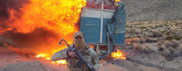 Comisan camión con contrabando valuado en Bs 750.000 y detectan 10 nuevos pasos ilegales en la frontera con Chile