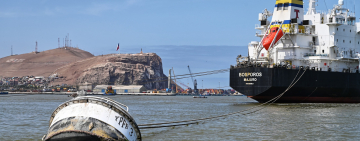 Buque Sky Rider descarga 41 millones de litros de gasolina y YPFB agiliza envíos a Bolivia