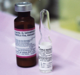 Bolivia cuenta con medio millón de dosis de la vacuna contra el sarampión para proteger a los niños