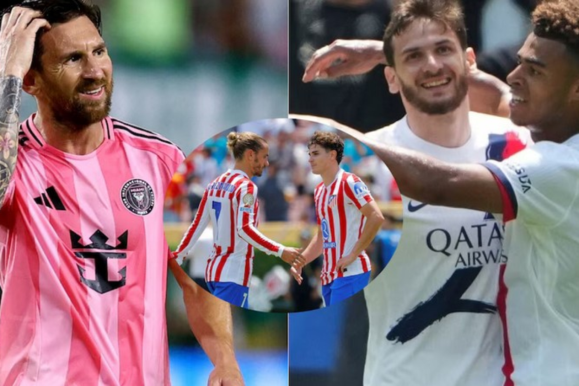 El Inter Miami de Messi irá ante PSG y el Atlético fue eliminado: los goles del día y el cuadro de octavos del Mundial de Clubes