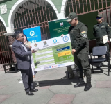 Presentan Banners informativos sobre DDHH en celdas policiales